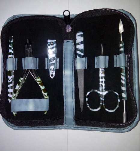 Kit De Manicura De 6 Pieza Marca Crystal-solingen Original