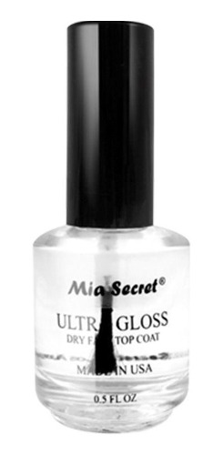 Mia Secret Utra Gloss Top Coat Brillo Transparente Bqto