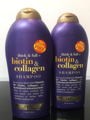 Shampoo Ogx Biotin Y Colageno
