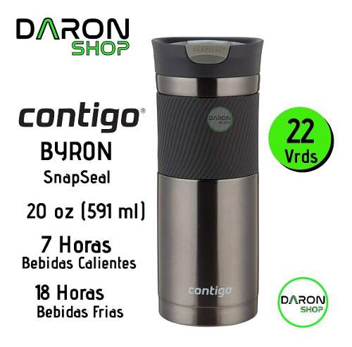 Vaso Contigo Byron Snapseal 20 Oz 100% Original