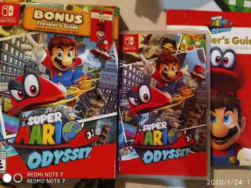 Vendo O Cambio Juego Súper Mario Odyssey Original Nintendo