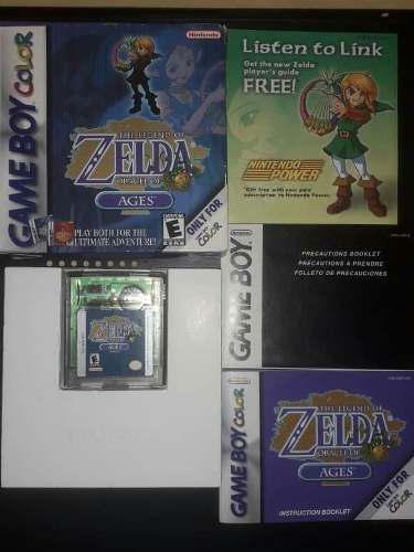 Zelda Oracle Para Gameboy Color Con Caja Y Manuales 10/10