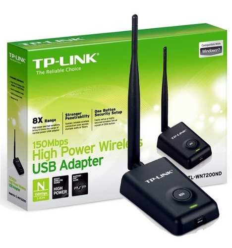Antena Wifi Tp-link  Usb 150mbps Tl-wn Tarjeta