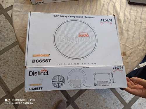 Componentes Distinct Audio 6.5 Pulgadas Dc65st