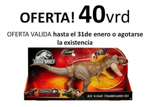 Jurassic World Tyrannosaurus Rex Mega-ataque Oferta!
