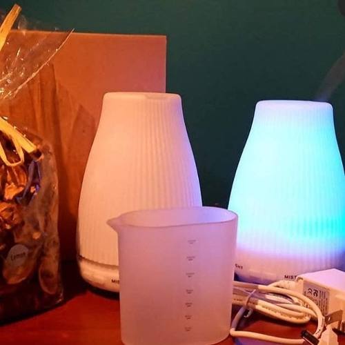 Lampara Ambientador Y Humidificador Cambia De Color