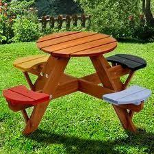 Mesa De Picnic Para Niños