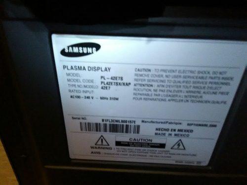 Plasma Samsung 42