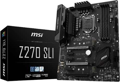 Tarjeta Madre Msi Z270 Sli