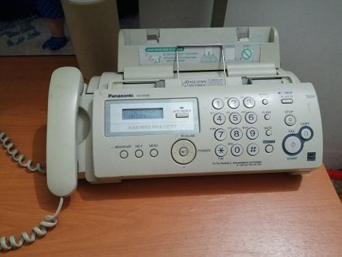 Telefono Fax Panasonic Modelo Kx-fp205