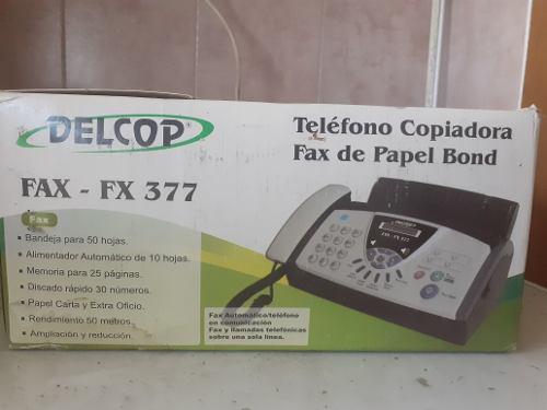 Teléfono Copiadora Fax / De De Papel Bond / Marca Delcop