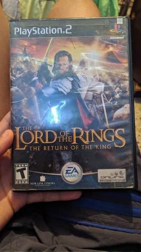The Lord Of The Rings Juego Playstation 2 Ps2 Original