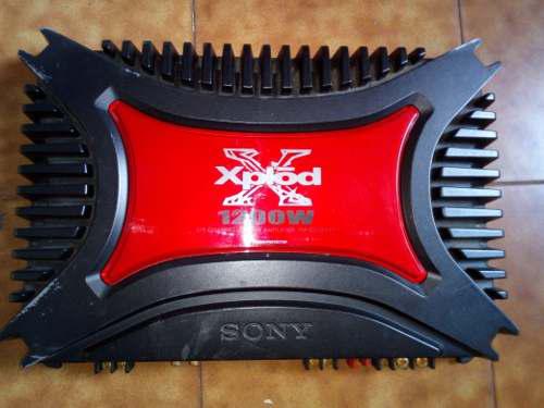 Amplificador Sony Xplod 1200w Monoblock