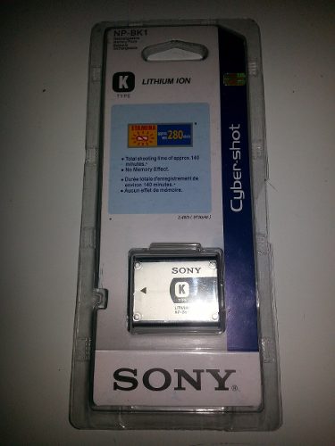 Bateria Sony Np Bk1 Original Nueva