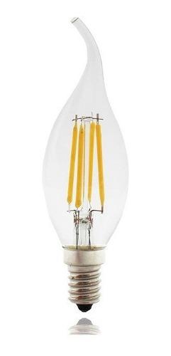 Bombillo Vintage Edison Filamento Led C35 E14 4w Luz Cálida
