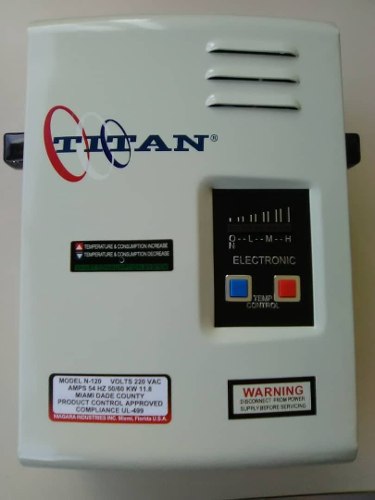 Calentador Eléctrico De Agua Titan