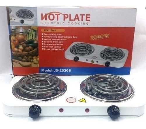 Cocina Electrica Hot Plate 2 Y 1 Hornilla De Paquete