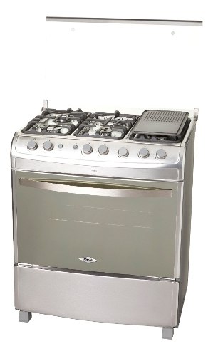 Cosina 6 Hornillas En Acero Inox Marca: Haceb Somos Tienda