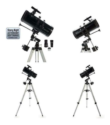 Telescopio Reflector Celestron 127eq Con Accesorios Varios