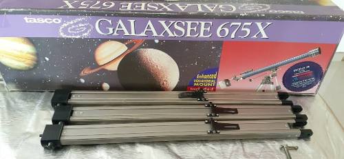 Telescopio Tasco Galaxsee 675x Con Atlas Cielo Poco Uso