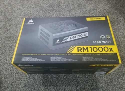 Fuente De Poder Corsair Rm1000x 1000w Full Modular 80+ Gold