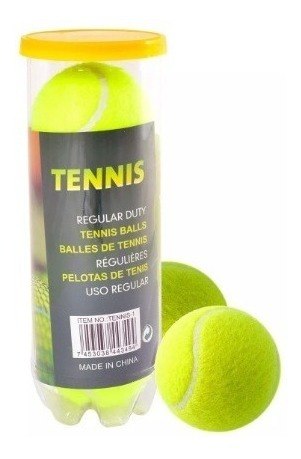 Pelotas De Tenis Tubo 3 Unidades Deporte Tennis