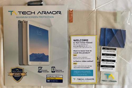 Protector De Pantalla Para iPad Air 2. Marca Tech Armor