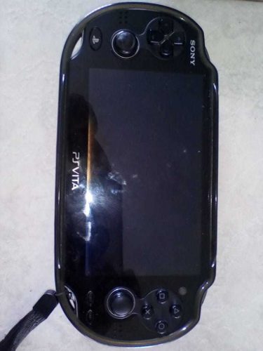 Psp Vita De Sony Con Su Estuche