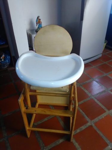 Silla De Comer De Madera Para Niños