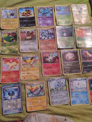 20 Cartas Originales Pokémon Sin Repetir