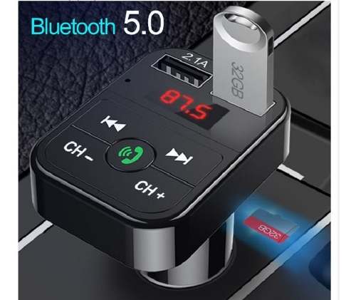 Adaptador Transmisor De Audio Carro Bluetooth 5.0 Mp3 Usb