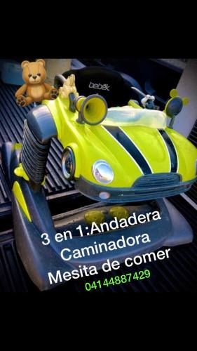 Andadera Convertible 3 En 1.