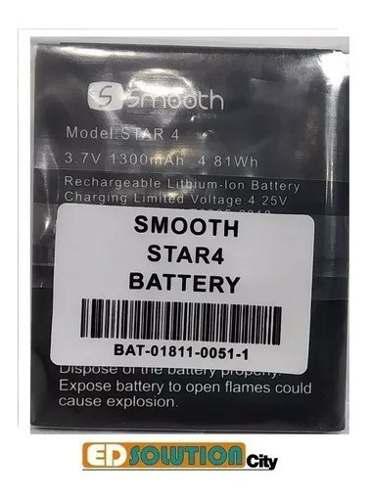 Bateria Pila Smooth Star 4 1300mah 3.7v Nueva Sellada