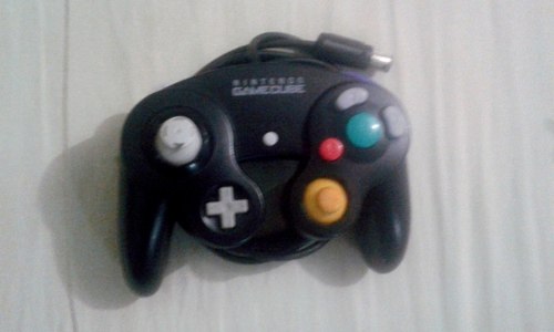 Control Negro De Nintendo Gamecube.