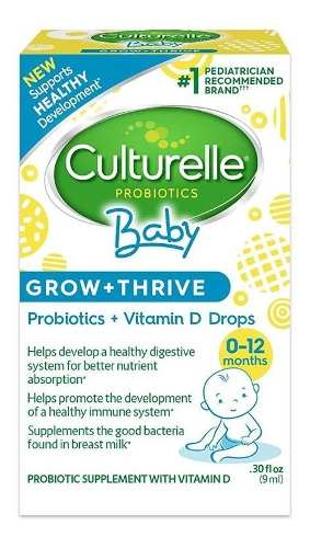 Culturelle Baby Probiotico Con Vitamina D Para Bebés