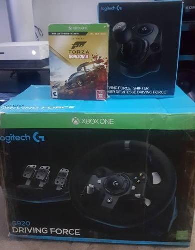 Juego Forza Horizon 4 + Volante Y Pedales Para Xbox One