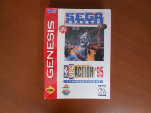 Juego Sega Genesis Nba Action 95 Nuevo Sellado