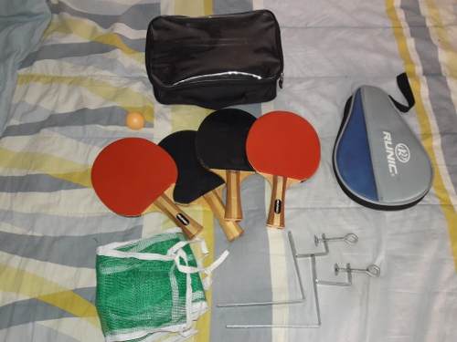 Kit De Ping Pong Con Sus Accesorios