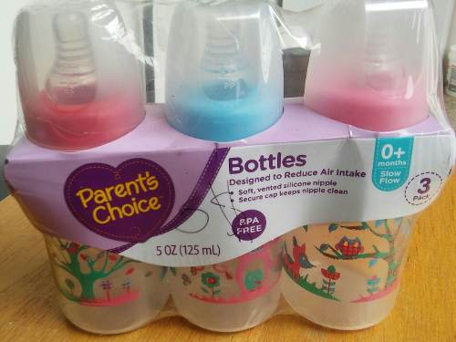 Teteros Parent's Choice Para Bebes A Partir De 0 A + Meses5v