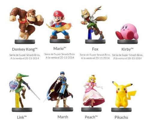 Amiibos. Todos Disponibles. Nintendo Wiiu. 3ds Y Switch