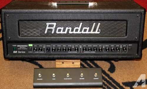 Amplificador De Guitarra Randall Rh 250 G2 Series