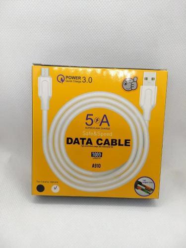Cable Cargador Y Datos Usb C 5a Quick Charge 1metro Nuevos!