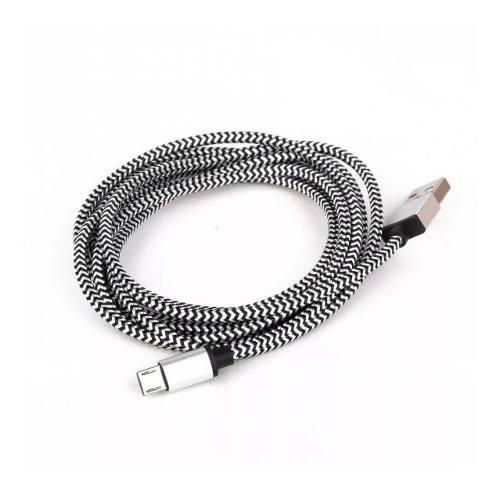 Cable Micro Usb Nylon Celular Samsung 1 Mt Carga Rapida