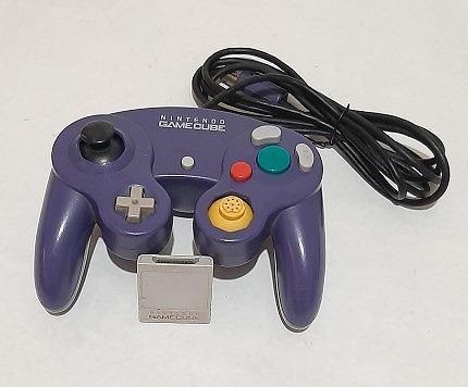 Control Gamecube + Memory Card... 10v.