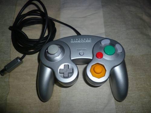 Control Original Nintendo Gamecube Silver (excelente Estado)