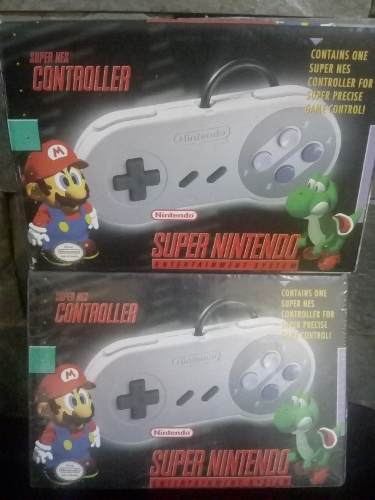 Control Para Super Nintendo Original Nuevo
