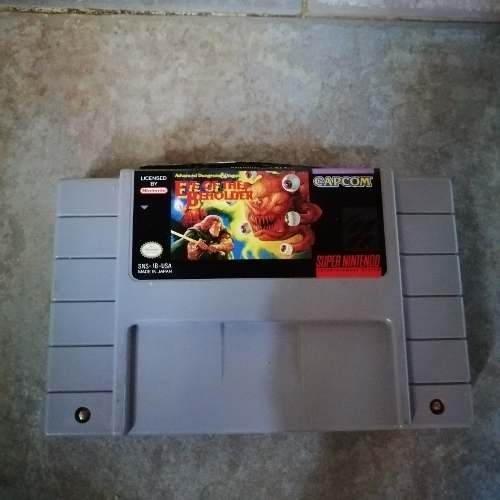 Eye Of The Beholder Dungeons And Dragons Snes Super Nintendo