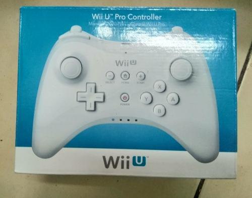 Game Pad Para Wii U Pro Controlller (nuevo) Caja Sellada