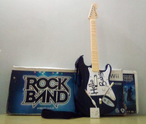 Guitarra Rock Band Stratocaster Original Inalambrica Wii