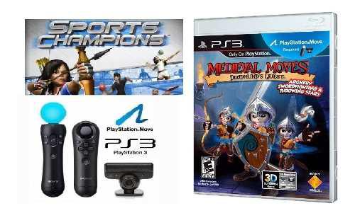 Kit Ps3 Control Move Motion + Navegator + Camara Juegos 65us